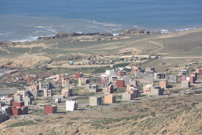 da unter ist der Campingplatz da unter ist der Campingplatz