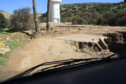 Abfahrt Brücke, war sehr kritisch Abfahrt Brücke, war sehr kritisch