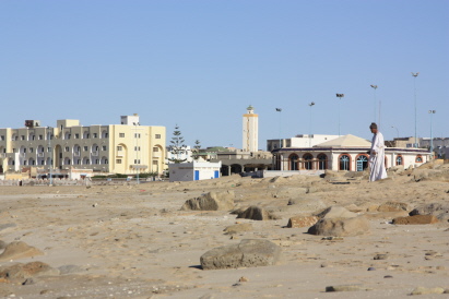 Strand, Moschee, Hote,l Einbeiniger Strand, Moschee, Hote,l Einbeiniger