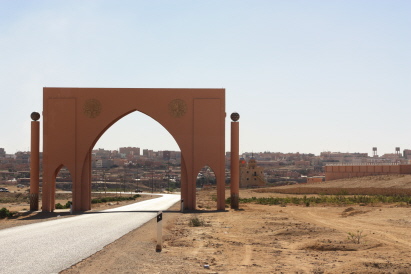 Einfahrtstor Laayoune Einfahrtstor Laayoune